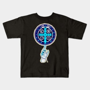 Saint Benedict Medal Kids T-Shirt